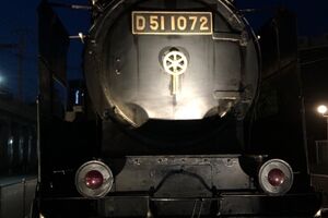 神戸駅の名所！！D51がかっこいい〜！