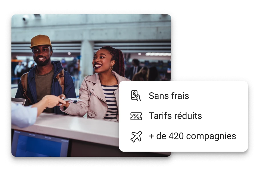 Inscrivez-vous et commencez à économiser sur vos voyages d'affaires