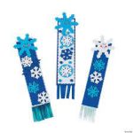 Winter bookmark craft kit.