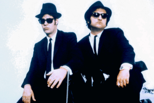 Dan Aykroyd and John Belushi in The Blues Brothers