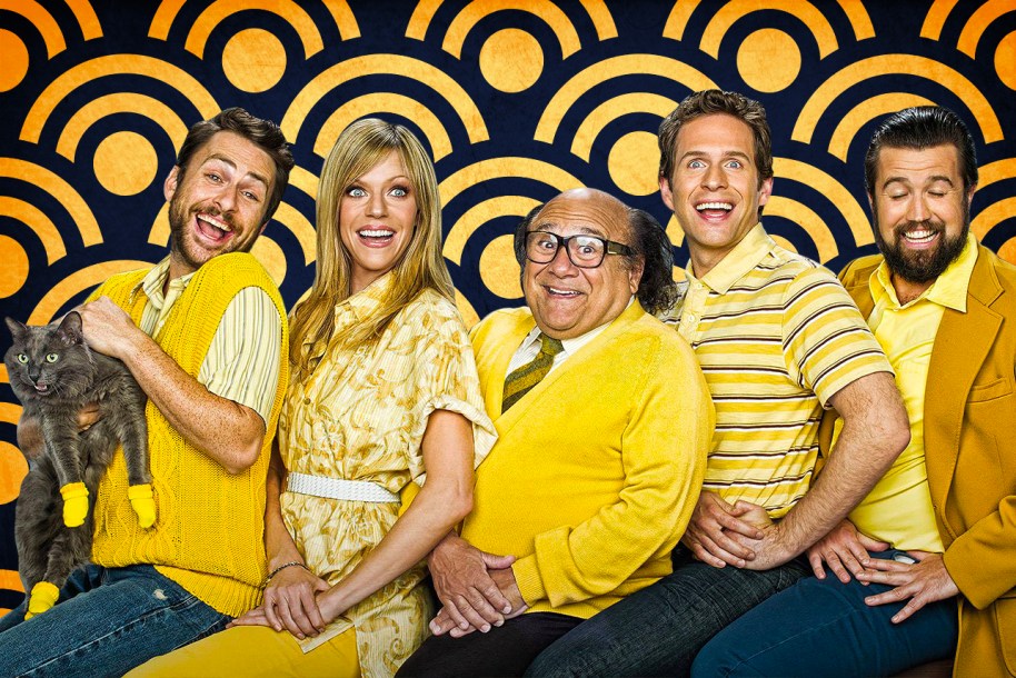 photo illustration of the cast of Its Always Sunny In Philadelphia