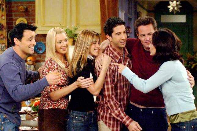 FRIENDS, Matt LeBlanc, Lisa Kudrow, Jennifer Aniston, David Schwimmer, Matthew Perry, Courteney Cox,