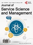 Journal of Service Science and Management