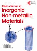 Open Journal of Inorganic Non-metallic Materials