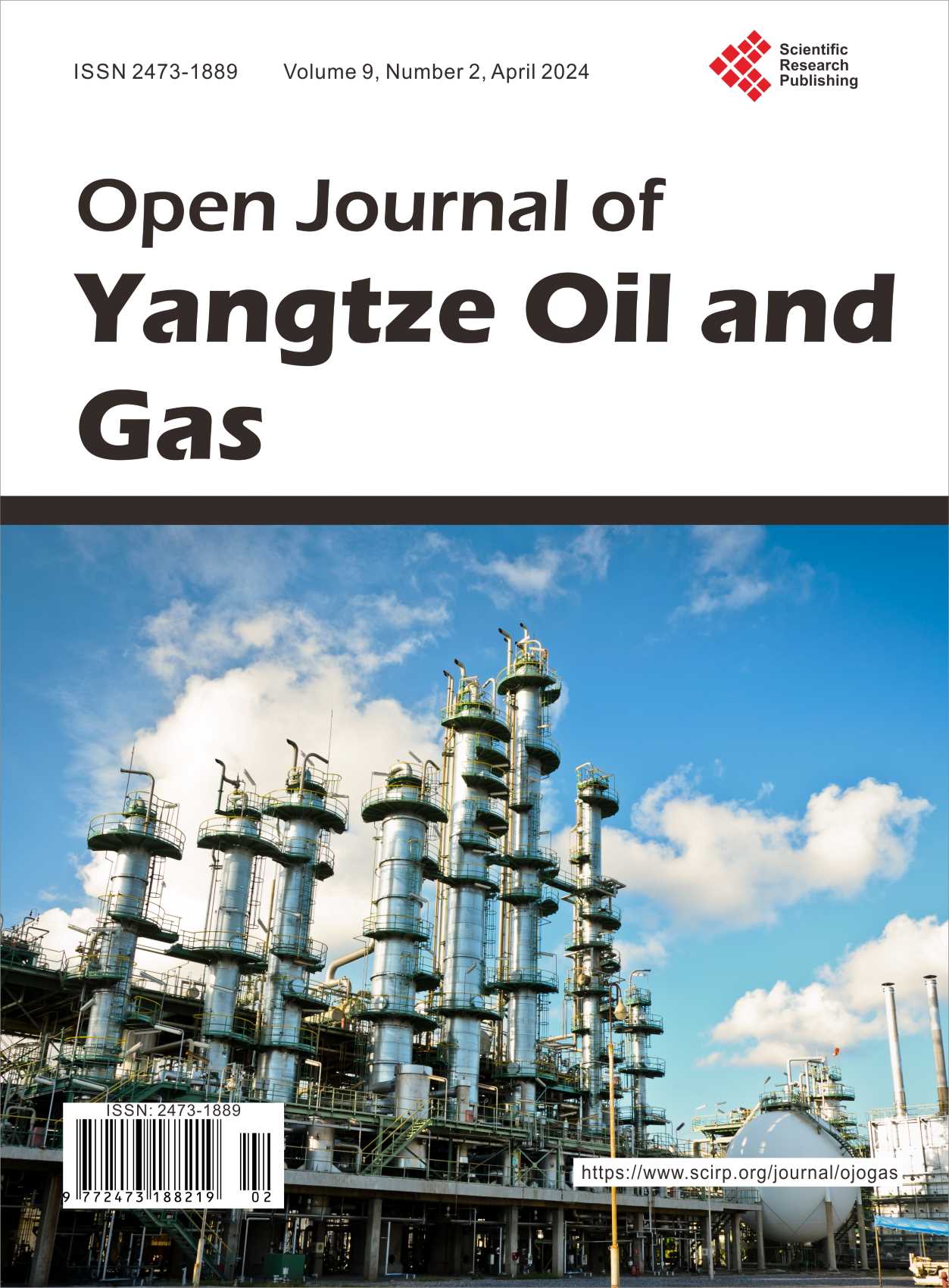 Open Journal of Yangtze Oil and Gas