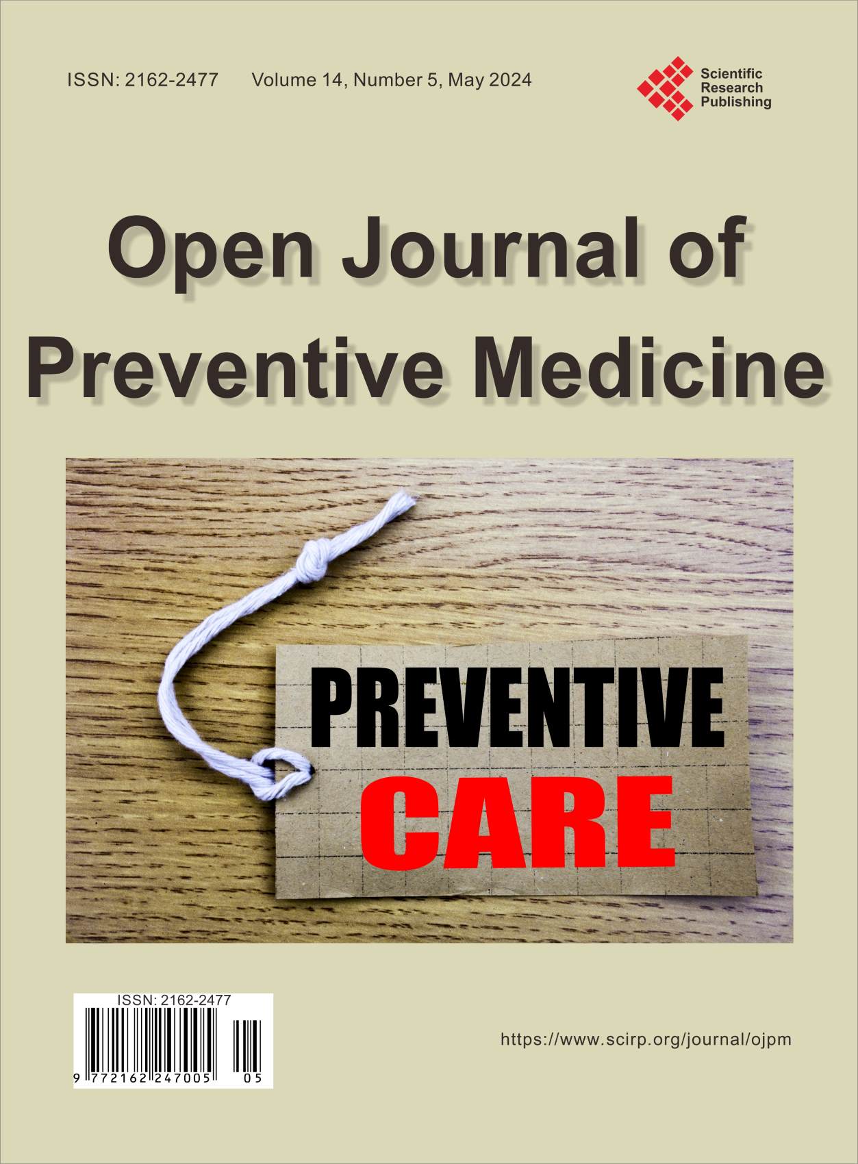 Open Journal of Preventive Medicine