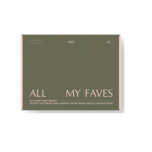 [未開封新品] キム・ミンジュシーズングリーティング2023会津ワンFIRST PRESENT [ALL MY FAVES]フォトブック