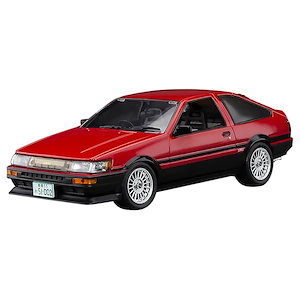 【迅速発送】SunStar 1/24 トヨタ カローラ レビン AE86 1985 レッド/ブラック 完成品