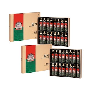 活力 20ml x 16本 2箱(計32本)/名品 紅参 活気に満ちた一日