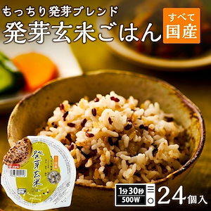 パックご飯 発芽玄米ごはん 24個セット 160g おくさま印 米 お米 こめ 安い おこめ レトルト食品 レトルト 雑穀米 雑穀 ご飯パック ごはん レンジ 無添加 国産 ギフト お中元 お歳暮