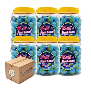 [卸販売] 韓国 お菓子 地球グミトロリー 正品 PLANET GUMMI Jelly 1box (61個 x 6)