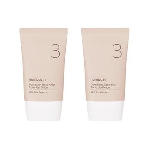 3番 陶磁器ギョル パデスキップ トーンアップベージュ 35ml + 35ml (SPF50+ PA++++)