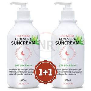 1+1 ドクタームーンプレミアム大容量アロエベラサンクリームSPF50+ PA+++500ml