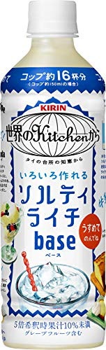 キリン 世界のKitchenから ソルティライチベース 500ml PET ×24本