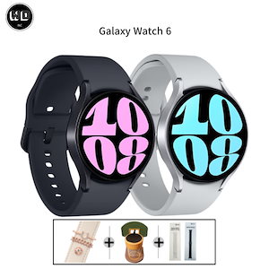 Watch6 44mm ウェアラブル [正品]Samsung (LTE & Bluetooth みんなで使用可能) (関税なし)