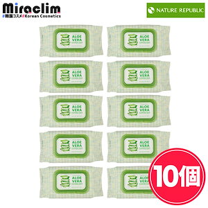 国内即発送【10個】 ALOE VERA CLEANSING TISSUE 80枚入り【正規品】メイク落とし ふきとり 洗顔 拭き取り 肌荒れ 多目的 使い捨て 旅行 まとめ買い