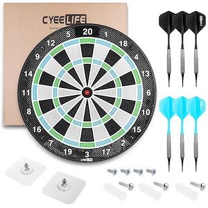 ソフトダーツボード in Dartboard+6本のダーツ(15g+6本無傷フック+26個 ブ