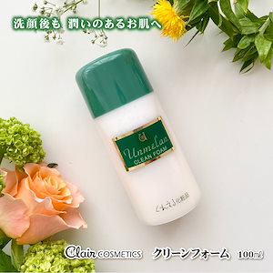 【公式】 くれえる化粧品 アンメラン クリーンフォーム 洗顔 洗顔フォーム 100ml