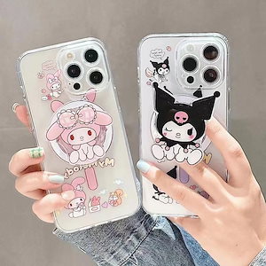 新作入荷 可愛Kuromiい スマホケース iPhone16 16pro ケース iPhone15 14 13 12 11 ケース キャラクターかわいい 可愛 iPhone14pro ケース