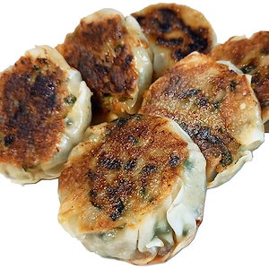 ニラ入餃子バーグ 冷凍食品 ニラ入り 36個セット 餃子 37g 大判 ジャンボサイズ 丸型 ビッグサイズ 国内製造 催事販売業務用　百貨店　スーパー　高速パーキング