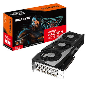 GIGABYTE AMD Radeon RX7600搭載 グラフィックボード GDDR6 8GB【国内正規代理店】 GV-R76GAMING OC-8GD