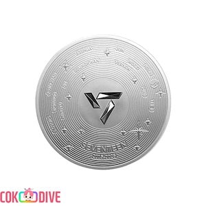 SEVENTEEN 10TH ANNIVERSARY COMMEMORATIVE SILVER MEDAL