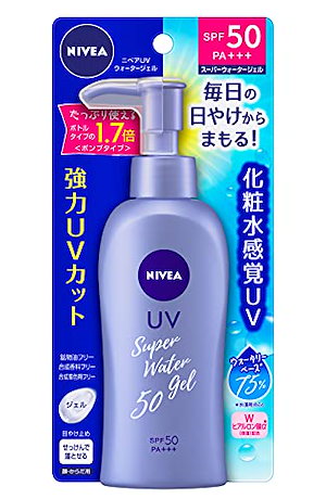 ニベアサン プロテクトウォータージェル SPF50/PA+++ ポンプ 140g