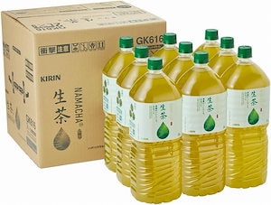 まとめ買い キリン 生茶 緑茶 2L PET9本 こだわり あまみ製法　ペットボトルのお茶