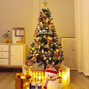 クリスマス クリスマスツリー 150cm 0cm 装飾 クリスマスツリ一オ一ナメント セットアップ 暗いところで発光する クリスマスプレゼント クリスマスコフレ