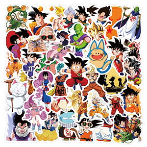 アニメ50100枚ドラゴンボール落書きシール装飾スーツケースギタースケートボード防水シール