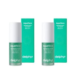 【正規品】[2個1セット] delphyr アクアテカ カミング サンセラム 30ml+30ml