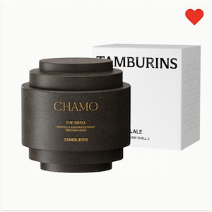 パフューム シェルエックス ハンドクリーム 加茂 CHAMO 30mL /カモミール木目ムスク