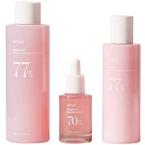 桃 77 ナイアシン 3セット（エッセンストナー 250ml + セラム 30ml + コンディショニングミルク 150ml）