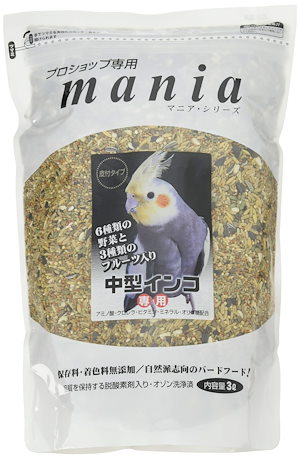 mania(マニア) プロショップ専用 中型インコ 3L