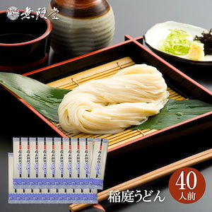 稲庭うどん 自宅用(40人前)　shiro180g10_20　うどん