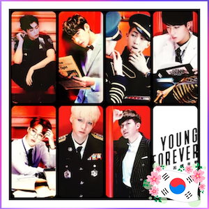 防弾少年団オフィシャルフォトカードオリジナル：ALBUM YOUNG FOREVER