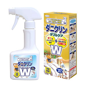 【まとめ買い】ダニクリン　Ｗケア　２５０ＭＬ 容量250ML×24点セット ＵＹＥＫＩ 殺虫剤・ダニ