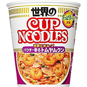 日清食品 カップヌードル パクチー香るトムヤムクン 75g x12個