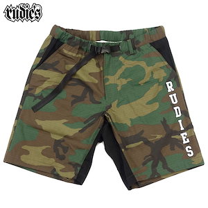 RUDIE S/ルーディーズハーフパンツ ミリタリーショーツ カモ rudies/MIGHTY MILITARY-SHORTS