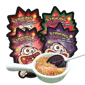 子供のなスナック 数珠神ロリポップポップキャンディーを含む 揚げ砂糖スナック食品113