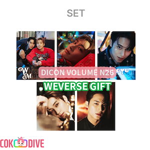 SEVENTEEN WONWOO & MINGYU - DICON VOLUME N26 WEVERSE SHOP GIFT WONWOO & MINGYU SET