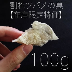 お肌にぷるぷる 割れツバメの巣 燕盞 角燕 燕の巣 アウトレット 100g フレーク つばめの巣