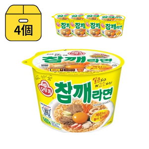 [韓国ラーメン] チャムケラーメン カップ麵 110g X 4個 / ごまラーメン