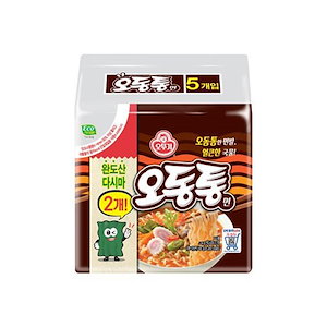 [韓国人気ラーメン] オットゥギ オドントンミョン x20個