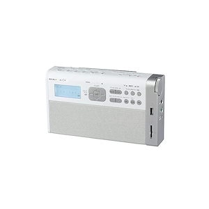 【3日以内発送】東芝 ワイドFM/AMラジオ（ホワイト）TOSHIBA TY-RHR1-W