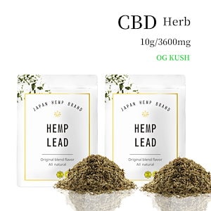 HEMPLEAD ストロング CBDハーブ CBG CBDV配合 内容量10g CBD 3600mg 高濃度 法改正 基準値適合 cbdハーブ CBD ジョイント OG KUSH 国内製造