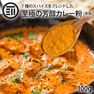 [前田家] 至極の芳醇 カレー粉 100g1袋 カレーパウダー 粉末 スパイス コリアンダー ターメリック クミン 黒こしょう 赤唐辛子 カルダモン ミックススパイス おうちカレー 香辛料 調味料