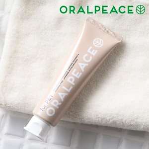 オーラルピース for PET 歯磨き&口腔ケアジェル 80g ORALPEACE ペット用 犬 猫 ハミガキ 歯磨き粉 歯磨きジェル 口腔ケア 予防 洗浄 保湿 ネバつき 臭い 低刺激 無添加