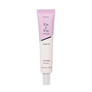 ETUDE [エチュード公式] フィックス&フィックス トーンアッププライマー ラベンダー/化粧下地/紫/パープル/ナイアシンアミド 1.0 個