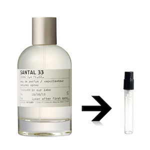 1.5ml サンタル 33 オード パルファム LE LABO ル ラボ ルラボ アトマイザー 量り